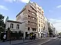 La rue de Patay vue en direction du boulevard Masséna.