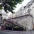 Escalier d'accès depuis l'avenue René-Coty.