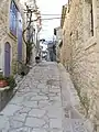 Rue en calade.