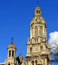 Détail du clocher.
