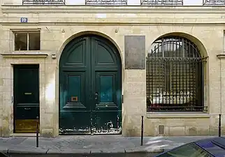 Le no 10, maison natale de Ferdinand Hérold.