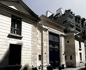 L'entrée des nos&nbsp;5 et 7.