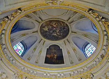 Coupole de la chapelle de la Vierge.