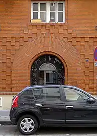 Entrée du no 7.