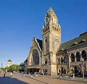 La gare de Metz-Ville.