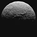 Vue prise le 14 avril à une distance de 22&nbsp;000&nbsp;km.