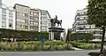 Le monument sur la Leopoldplein.