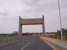 Vue du pont en 2022