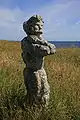 Statue à Penn Enez.