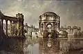 Palace of Fine Arts and the Lagoon, 1915, Crocker Art Museum