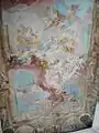 Fresque au plafond de l'escalier d'honneur