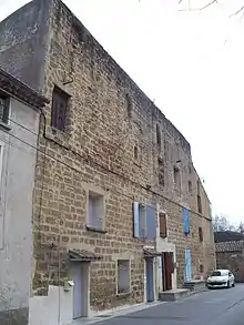 Mur du palais.