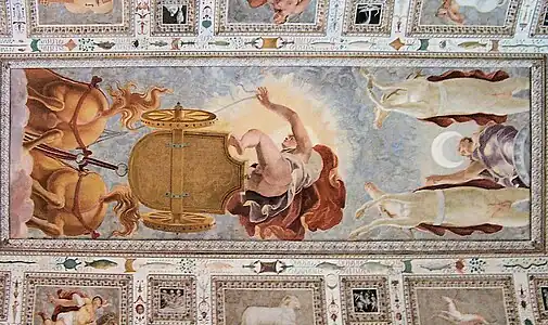 Plafond de configuration dans le vestibule d'entrée