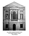 Interprétation néoclassique d'une serlienne par Robert Adam (fin XVIIIe siècle).