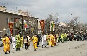 Défilé du Dimanche des Rameaux de 2009.