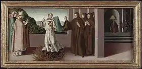 Peter Igneus traversant les flammes, Musée du Louvre, Paris