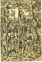 Crucifixion du Christ.