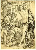 Martyre de saint Sébastien.
