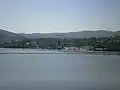 Vue sur la rive sud-est