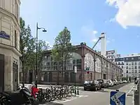 Le gymnase Japy, la rue Japy et la rue François-de-Neufchâteau