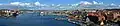 Panorama depuis le Pont d'Älvsborg.