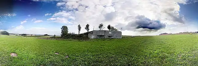 La casemate des Vernes (STG no 87, secteur fortifié d'Altkirch).