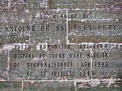 Saint Exupéry.