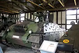Jaguar 2 (en) ; Musée allemand des Blindés de Munster, Allemagne, 2010.