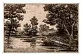 gravure originale par Émile de Ruaz