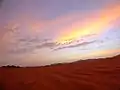 Ciel vespéral.