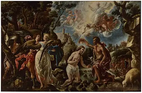 Le Baptême du Christ (1667), musée de Huesca (es).