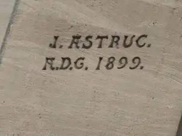 No 15, Jules Astruc, architecte Art nouveau.