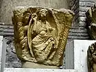 Chapiteau de Saint-Germain des Prés, début du XIe&nbsp;siècle.