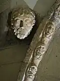 Tête d'homme.