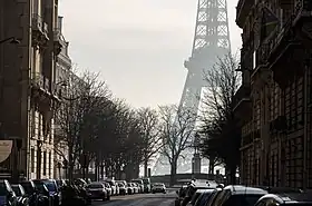 L'avenue d'Eylau.