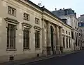 Vue générale de la façade, côté rue
