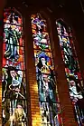 Vitrail, chapelle des Franciscains, Paris 14e.