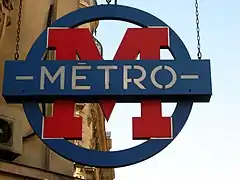 Modèle unique de signal des années 1930.