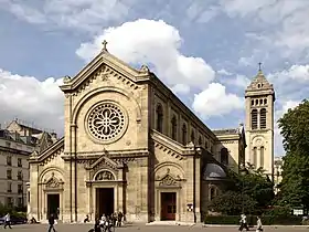 L'église Notre-Dame-des-Champs (no 91).