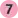 (7)