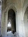 2e travée, vue vers le sud.