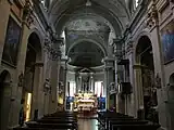 Intérieur de l’église de Rubiera