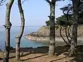 Partie du sentier côtier de Logonna-Daoulas.