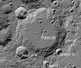 Image illustrative de l'article Pascal (cratère)