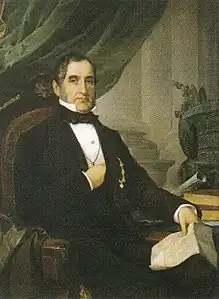 Tito Agujari (it) : Portrait de Pasquale Revoltella.