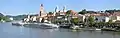La Vieille Ville de Passau (Allemagne) au bord du Danube
