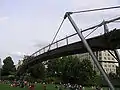 Vue de la passerelle.