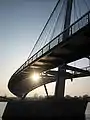 Passerelle vue de Kehl