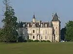 Le Châtelard, vu du nord-est en 2012.