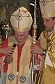 Mgr Castillo Mendez avec Mgr Eduardo Aguirre Oestmann.